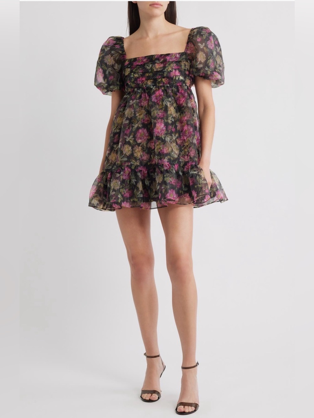 LIKELY Posh Babydoll Minidress